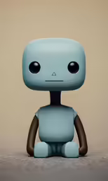 a little toy that is on a carpet