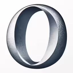 a circle shaped object, in the air