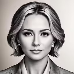 an image of a woman wearing a suit and tie