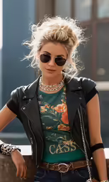 a woman is wearing a t - shirt that says casss