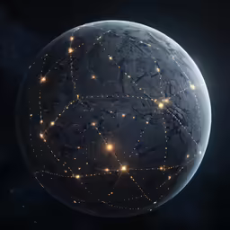 the image shows the stars across the sky in the background