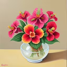 /tmp/FOOH49Hqh.jpg = an oil painting of pink and yellow flowers in a glass vase
,/tmp/FOOH49Hqh.jpg = there are red flowers in a white vase
,/tmp/FOOH49Hqh.jpg = a painting of an arrangement of flowers in a vase
,/tmp/FOOH49Hqh.jpg = a painting of a vase with pink and orange flowers
,/tmp/FOOH49Hqh.jpg = a painting of a bouquet of flowers in a vase
,/tmp/FOOH49Hqh.jpg = the painting shows bright red and orange flowers in a white bowl
,/tmp/FOOH49Hqh.jpg = painting of red flowers with yellow and pink ones in vase

