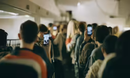 a group of people are in the airplane