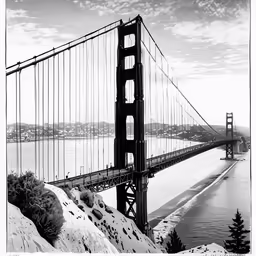 the golden gate bridge in san francisco, california
