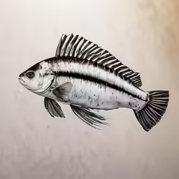 a small fish that is swimming in the water