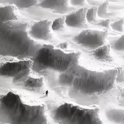 a black and white photo of the ground