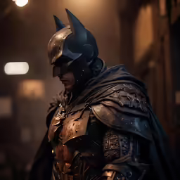 the batman costume is still in use