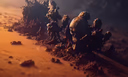 the artwork is from an animated video game