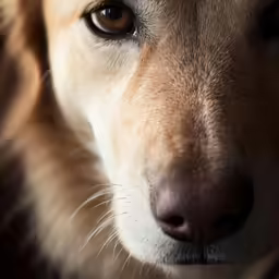 an image of a close up photo of a dog