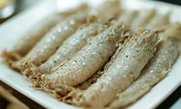 this is an asian style dish containing a thin pastry