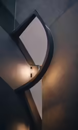 light and design shine on a black wall