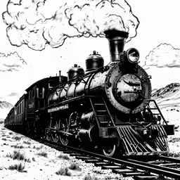 an image of a train on the tracks