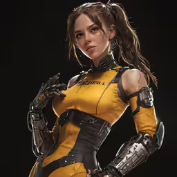 a woman dressed as the x - men poses for a photo