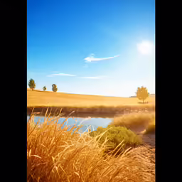 a view through the window of a train as it passes through the plains