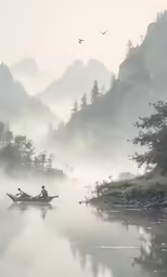 a boat that is floating in the water