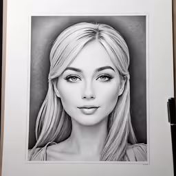 a drawing is taken from the front and back