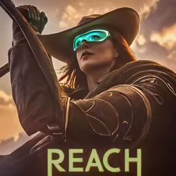 an image of the woman in glasses is holding a bow