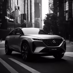 an image of the new concept suv in the middle of the city
