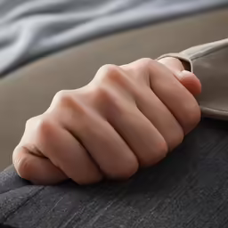 a person is holding his hand down to the other person