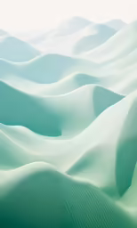 a desert scene with light colored hills