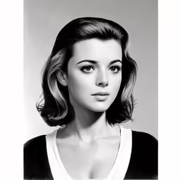a woman is posing for the camera
