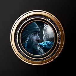 the hobbot film poster with an old man