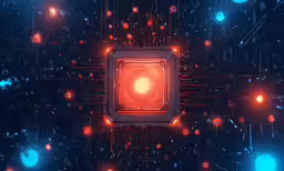 this is an image of a computer circuit