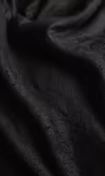 close up of black fabric textured