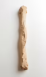 an object has been broken apart with pieces removed
