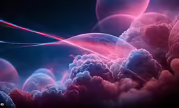 a background that resembles some clouds and some liquid