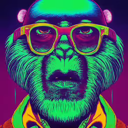 a person with glasses and beard and tie