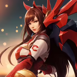 a woman is holding a sword in her hands
