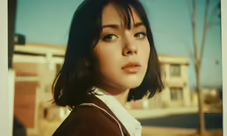 a person that is looking to their left and looking ahead