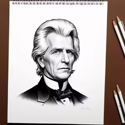 an illustration of the famous doctor in black and white