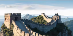 an image of the great wall of china