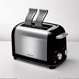 a toaster is sitting on a table