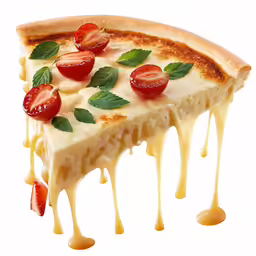 a delicious looking cake that is white and has strawberries on top