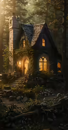 this picture shows the exterior of a house