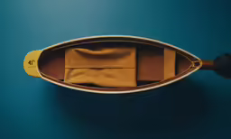 a box filled with two small pieces of clothing