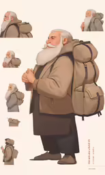 a man that has a bag and is wearing a jacket