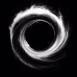 an image of a vortex in black and white