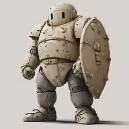 some kind of robot that is ready to play
