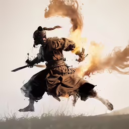 a graphic depicts the action of two people fighting