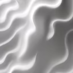 an abstract pattern made up of wavy white fabric