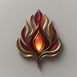 a very pretty fancy design that is made from metal