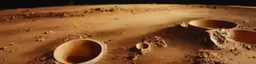 two cups that are in the dirt near some rocks