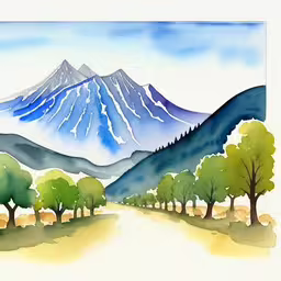 /tmp/FOOt7c930.jpg = a painting of a mountain with trees on it
,/tmp/FOOt7c930.jpg = a painting shows the top of a mountain
,/tmp/FOOt7c930.jpg = watercolor painting of a road leading up to a mountain
,/tmp/FOOt7c930.jpg = an illustration of a mountain scene with trees
,/tmp/FOOt7c930.jpg = there is a watercolor painting of a road on the mountains
,/tmp/FOOt7c930.jpg = watercolor painting of the road to the mountain
,/tmp/FOOt7c930.jpg = an abstract watercolor of a road with trees and a mountain in the background
