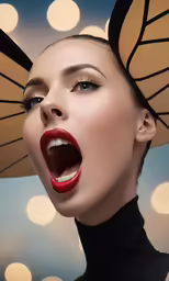 an advertisement for a beauty brand