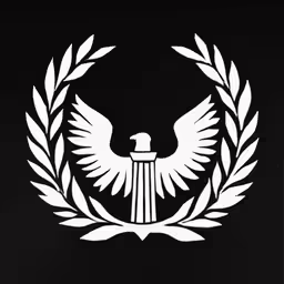 the united states seal with eagle in wreath and ribbon