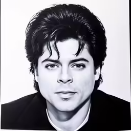 a portrait of the band artist, johnny desperaced in front of a white backdrop